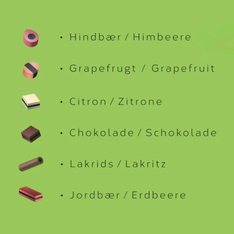 Påskeæg med lakridskonfekt - Billede 2